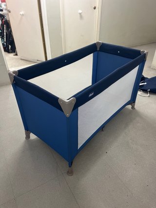 Cuna de viaje Chicco azul