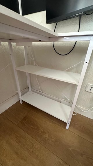 Meda escritorio en L BEXEVUE blanco