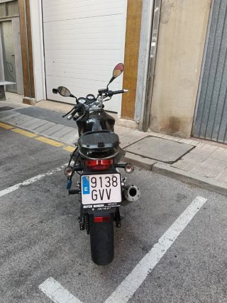 Daelim 2010 Moto Naked Negra 125cc  VENTA EN SORIA