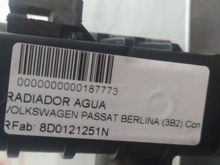 RADIADOR AGUA VOLKSWAGEN PASSAT BERLINA (3B3) Advance