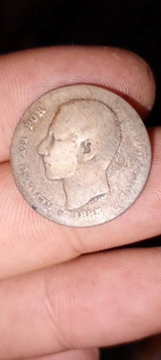 1 Peseta España 1885