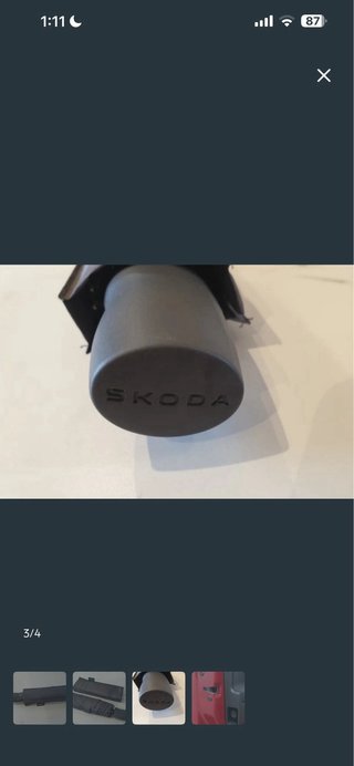 Paraguas Skoda Original Gris