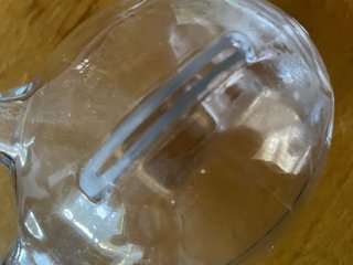 Hucha de Vidrio Transparente