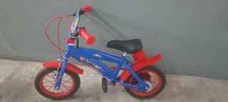 Bicicleta Spiderman 14 pulgadas 2-4 años