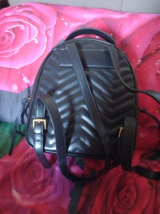 Zaino Gucci nero trapuntato