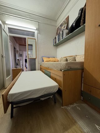 Cama nido con cajones y cama supletoria