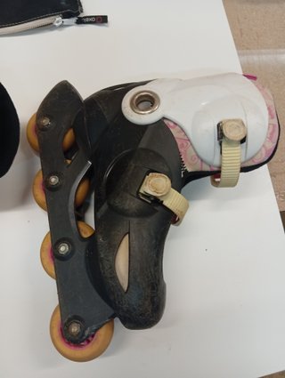 Patines niña con protecciones