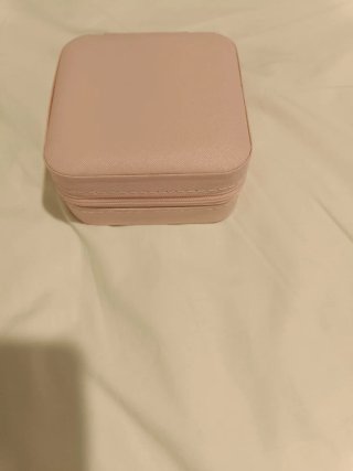 Mini joyero de viaje rosa