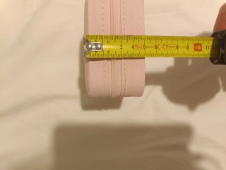 Mini joyero de viaje rosa