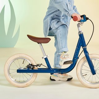 Bicicleta sin pedales niños 12 pulgadas Runride 900 azul