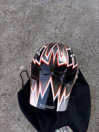 Casco de moto freespeed serius HON