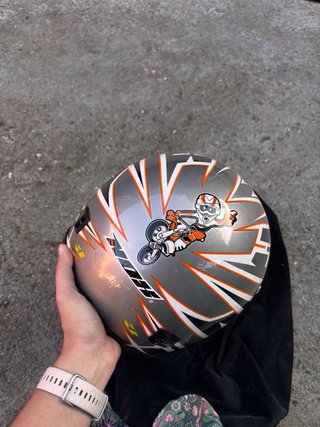 Casco de moto freespeed serius HON