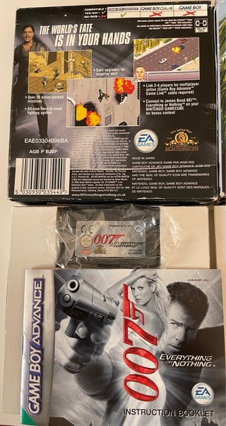 Pack GBA 007 Everything or Nothing + Ant Bully
