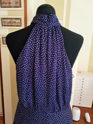 Vestido Mango Gasa Estampado