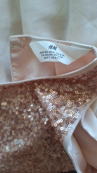 Vestido H&M niña Talla 6/7 años