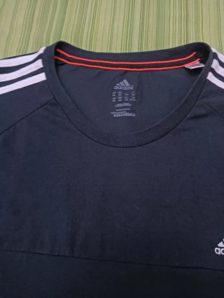 Camiseta Adidas Hombre XXL Negra