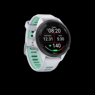 Reloj GPS GARMIN FORERUNNER 265S - Blanco y Azul