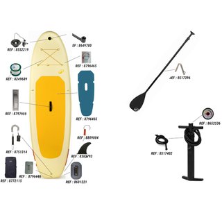 Tabla paddle surf hinchable 100 9'6 1 Persona