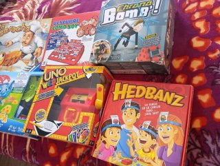 Lote de juegos de mesa infantiles