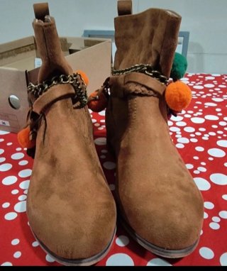 Botas/Botines Niña/Mujer Talla 36,nuevas