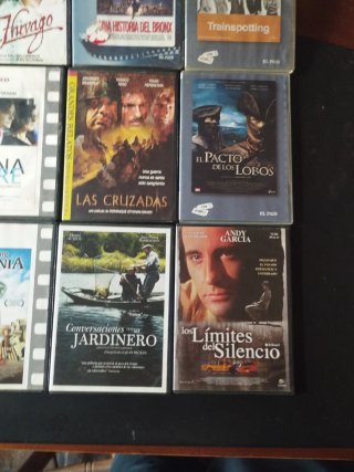 Lote 18 DVDs Películas Acción Drama cine de culto