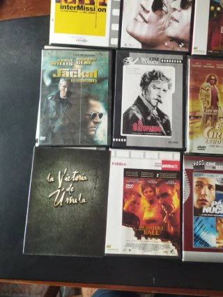 Lote 18 DVDs Películas Acción Drama cine de culto