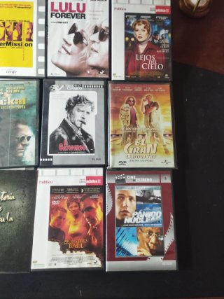 Lote 18 DVDs Películas Acción Drama cine de culto