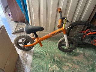 Bicicleta de equilibrio Btwin naranja