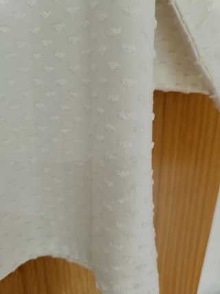 Camiseta manga francesa blanca