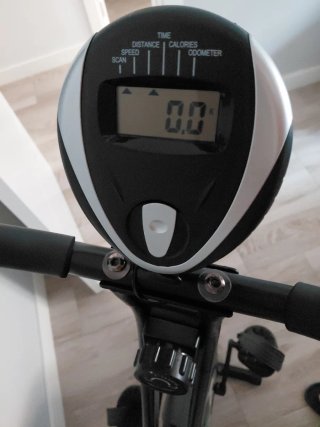 Bicicleta estática plegable