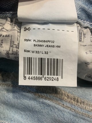 Pepe Jeans Skinny W32/ES40 Azul
