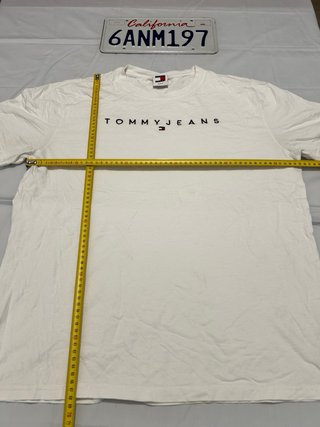 T-shirt Tommy Jeans Uomo Bianca taglia M