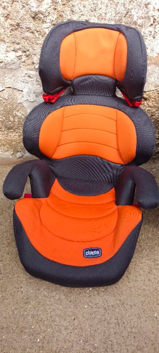 Silla coche infantil Chicco naranja