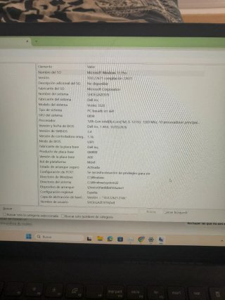 Portatile Dell Vostro 3520 Nero/Argento