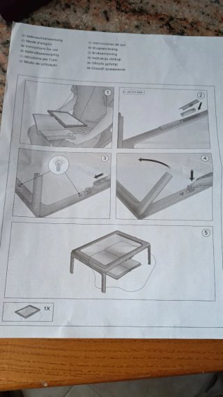 Lente d'ingrandimento da tavolo 3x, Nuovissimo.