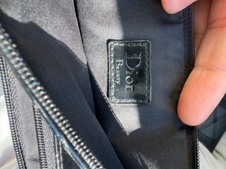 Pochette Christian Dior nera