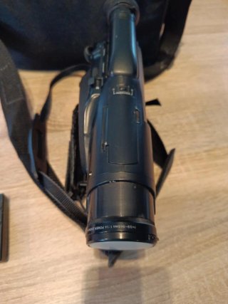 Videocamera vintage Panasonic NV-RX1 VHS-C + borsa