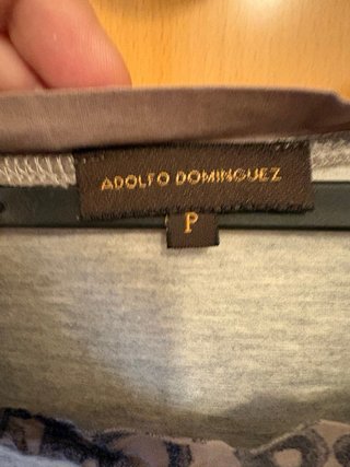 Camiseta Adolfo Dominguez S/36/8 Estampado Animal