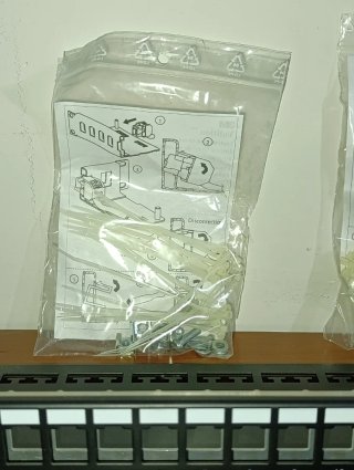 Lote 2 Patch Panel 3M 24P + Organizador Rack Nuevo