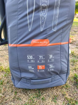 Kayak hinchable ITIWIT XC 500