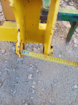 Pinzas para palet amarillas