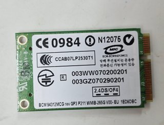 Scheda Wireless WiFi Broadcom BCM94312MC