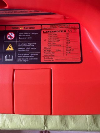 Generador GENERGY Lanzarote II 2kW
