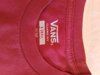 Maglietta Vans Uomo Rossa