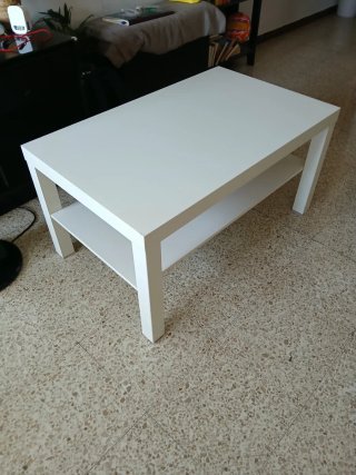 Mesa de centro blanca