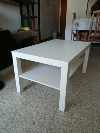 Mesa de centro blanca