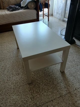 Mesa de centro blanca