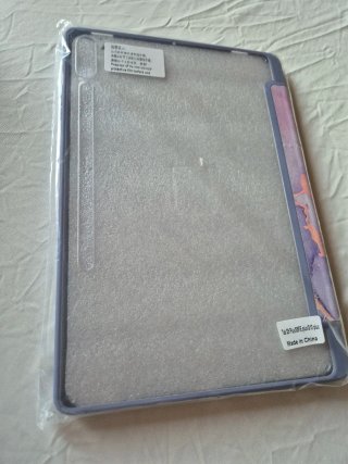 Funda para tablet mármol morado