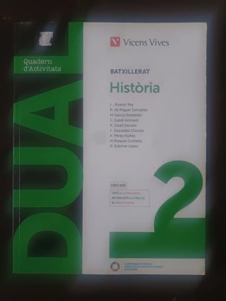 Història, 2 Batxillerat, Dual Quadern d'activitats
