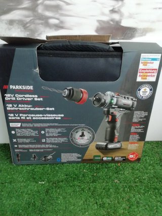 Taladro Atornillador Parkside 12V 80Nm